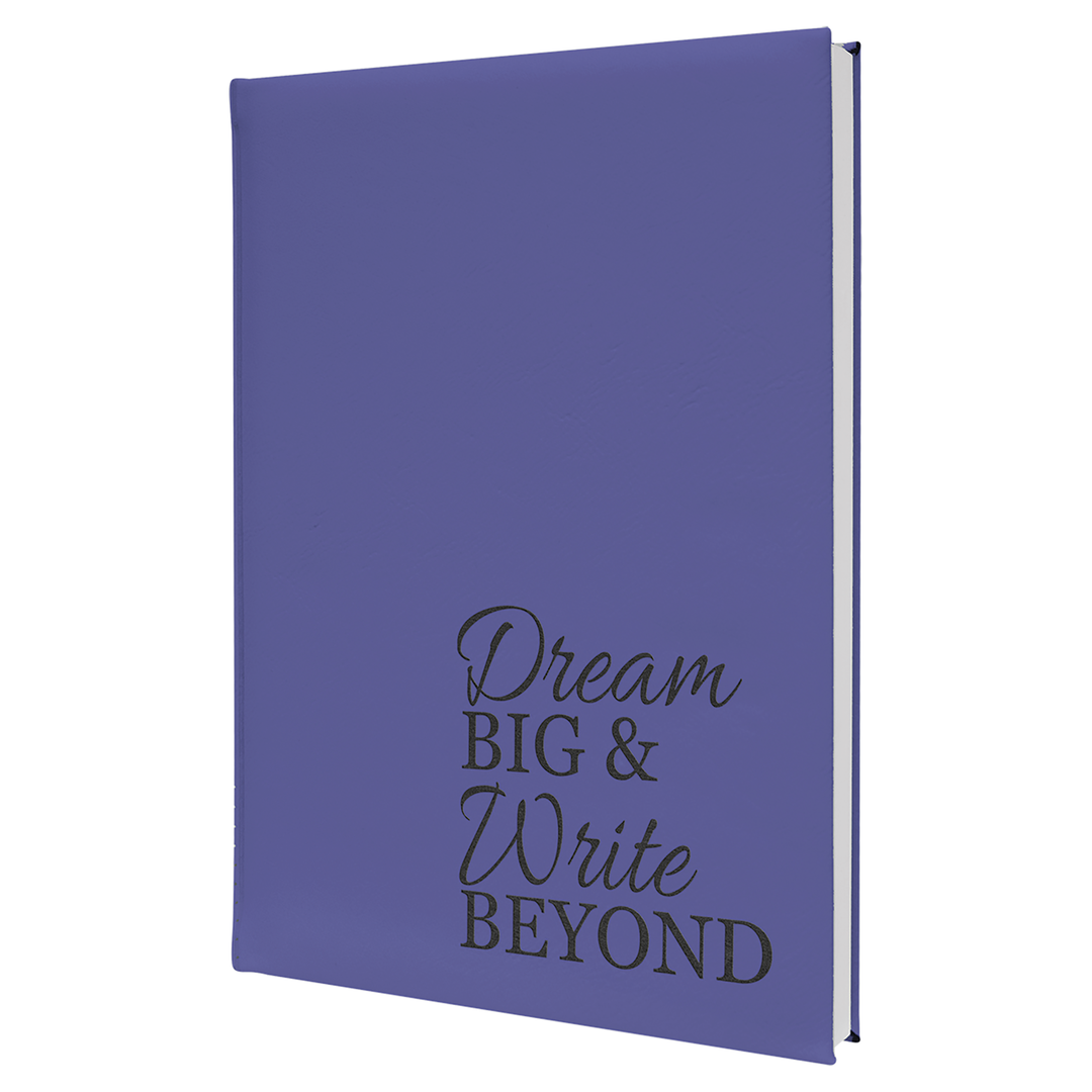 Leatherette Journal with Lined Notepad