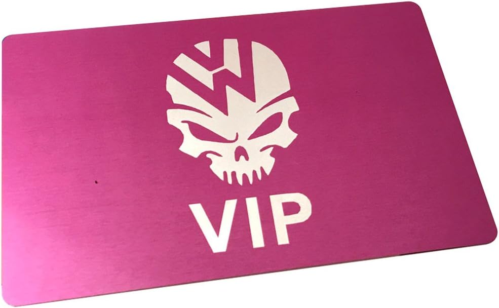 Custom Engraved Metal Business Card