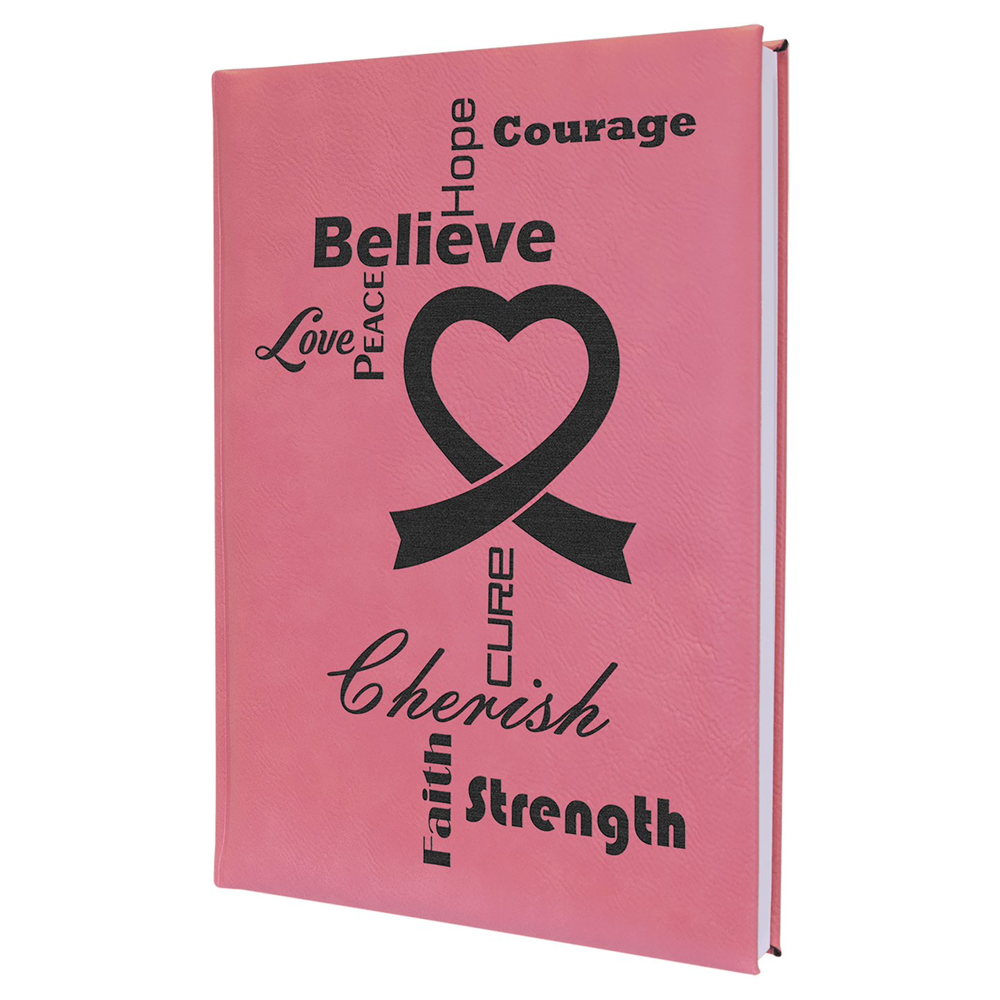 Leatherette Journal with Lined Notepad