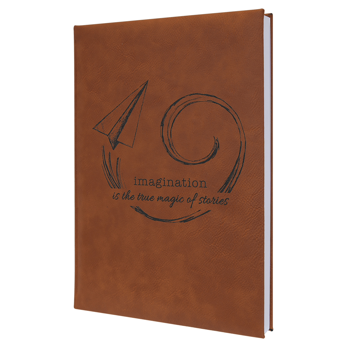 Leatherette Journal with Lined Notepad