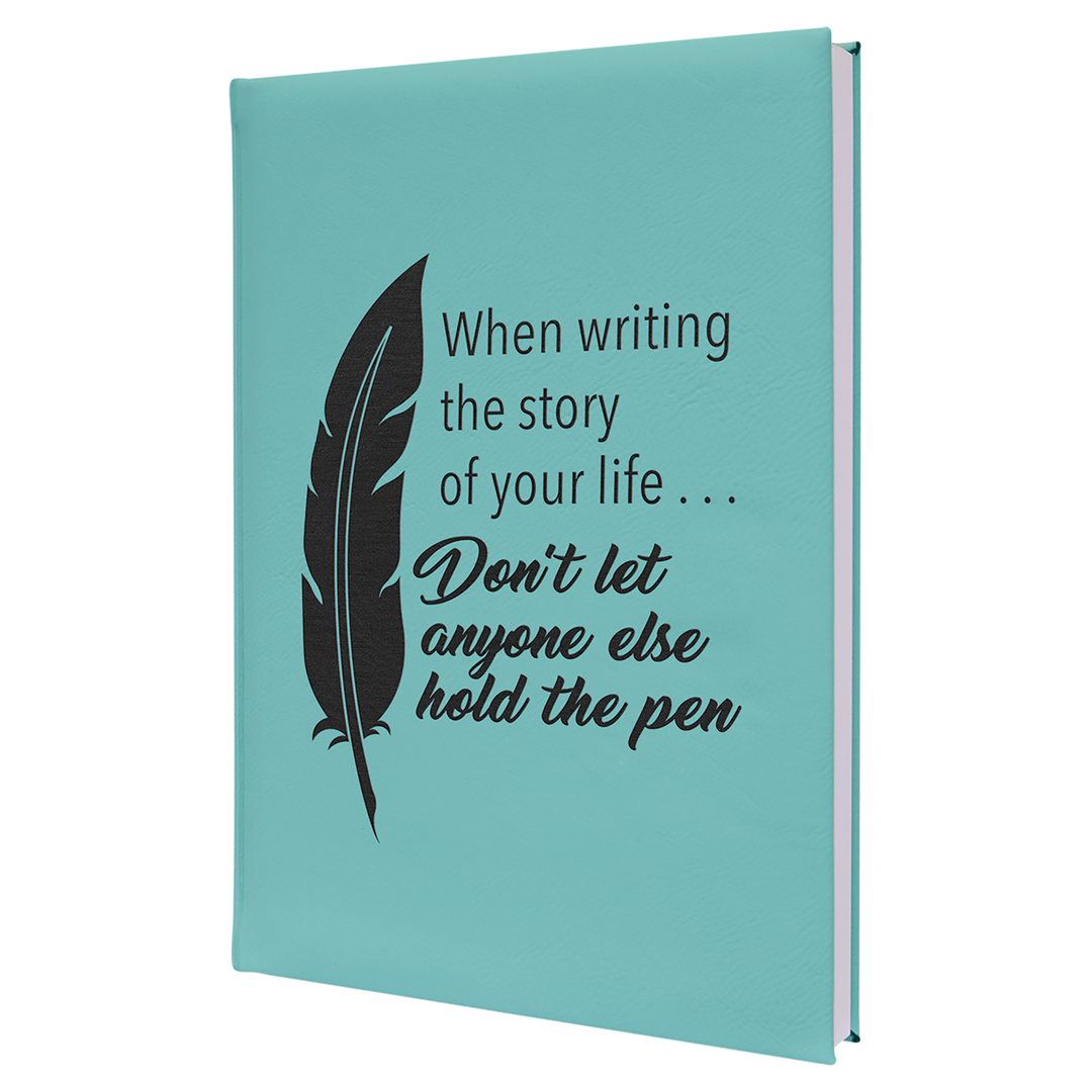 Leatherette Journal with Lined Notepad